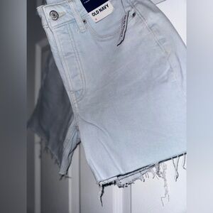 COPY - Old Navy Blue Jean Shorts with Frayed Hem